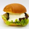 The famous delicate hamburger of Il Ristoro dello Sciatore