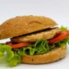 hamburger panino vegano de Il ristoro dello Sciatore